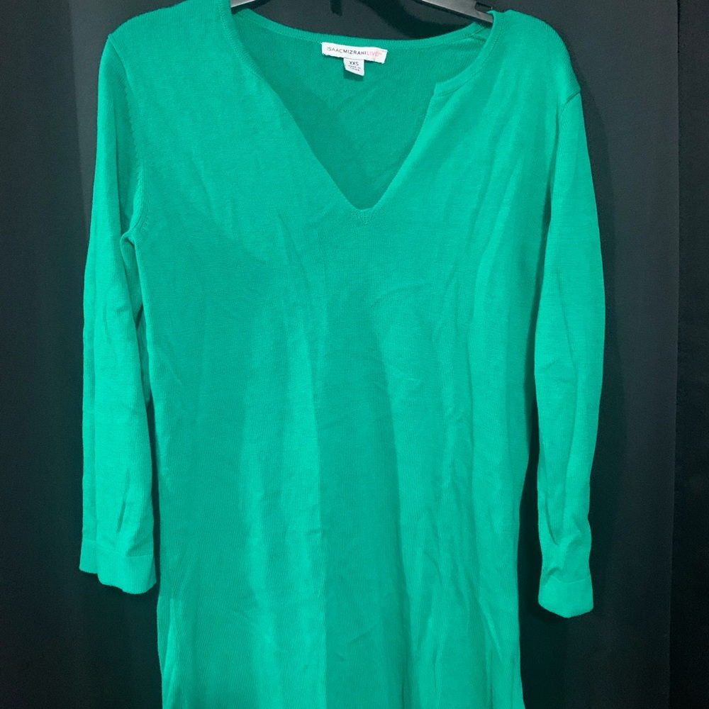 Green shirt